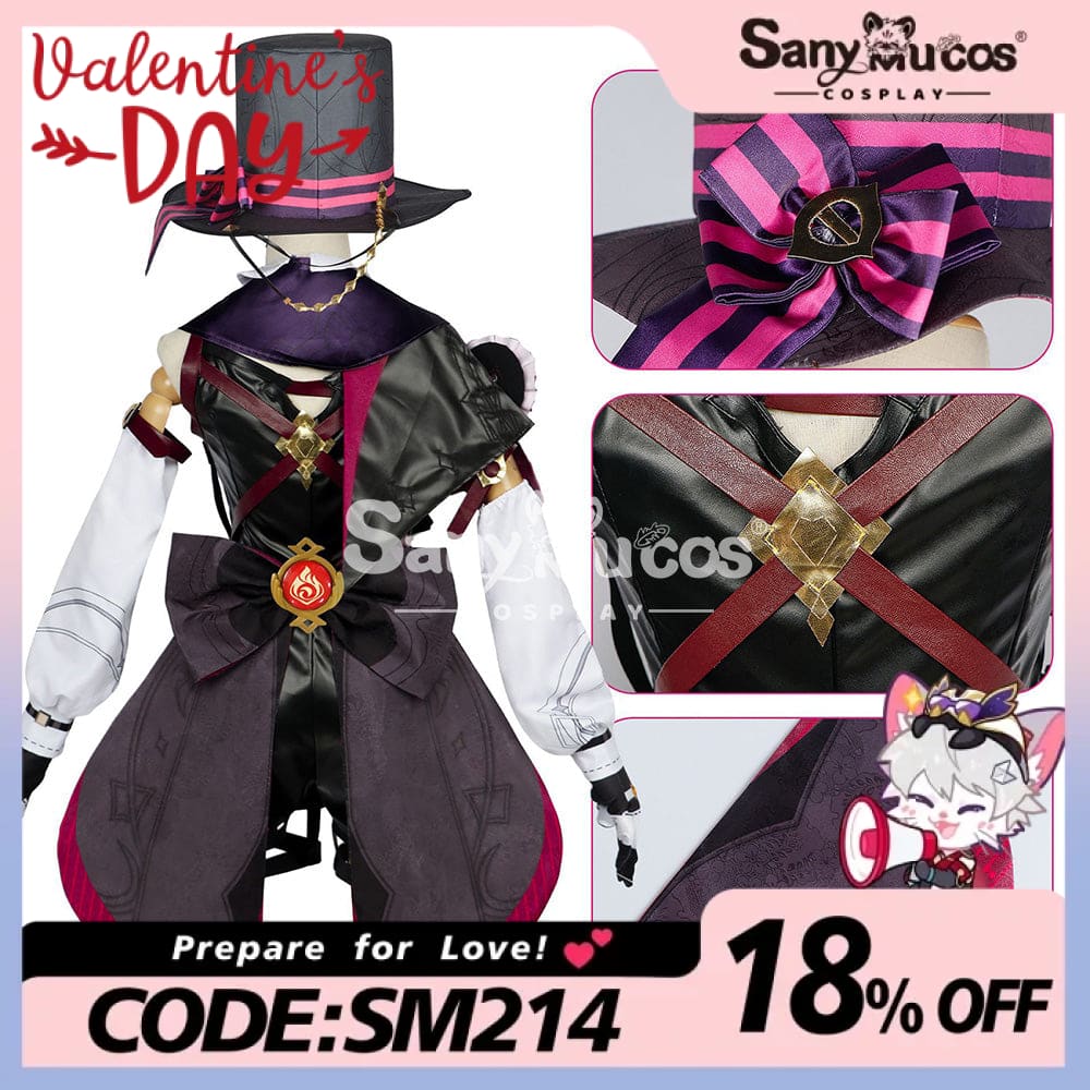 【In Stock】Game Genshin Impact Cosplay Lyney Costume Plus Size Costumes