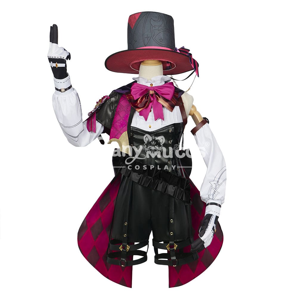 【In Stock】Game Genshin Impact Cosplay Lyney Costume Plus Size Costumes