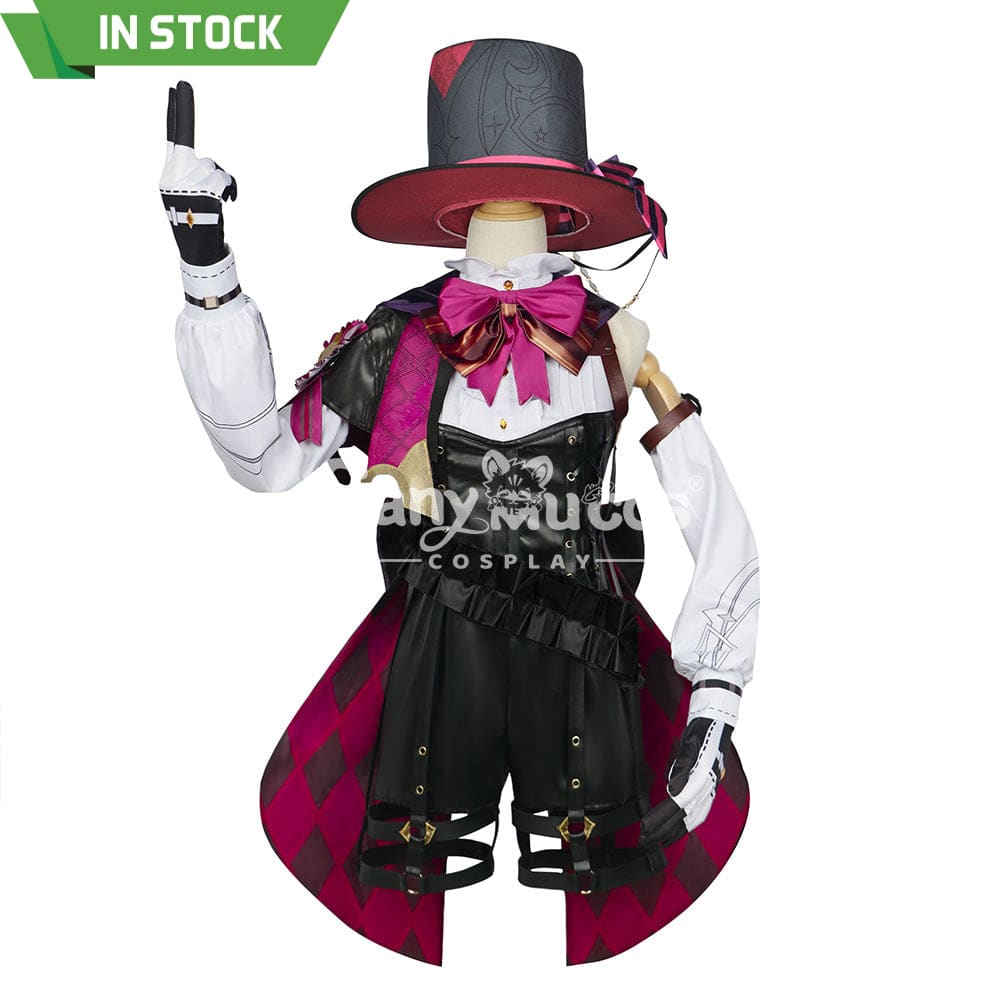 【In Stock】Game Genshin Impact Cosplay Lyney Costume Plus Size Costumes