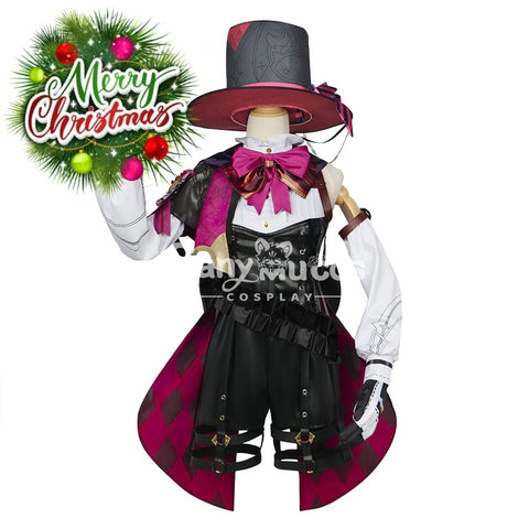 【In Stock】Game Genshin Impact Cosplay Lyney Costume Plus Size Costumes