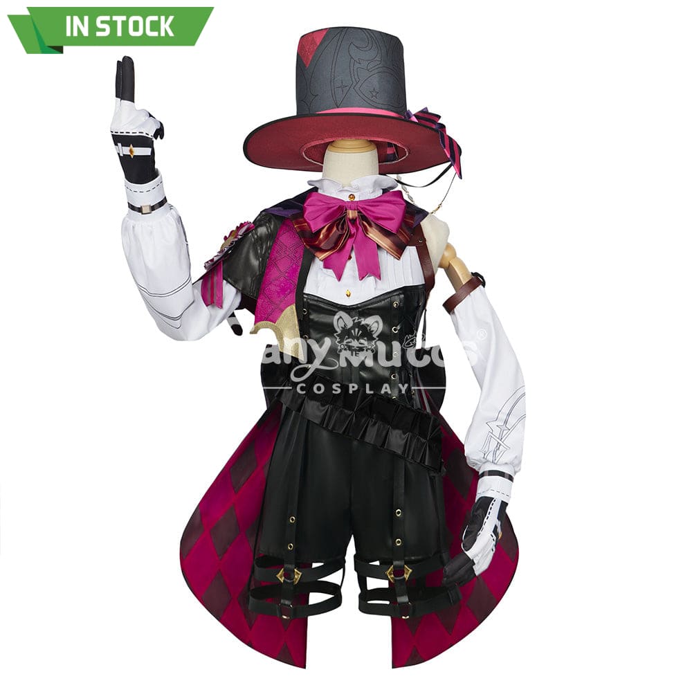 【In Stock】Game Genshin Impact Cosplay Lyney Costume Plus Size Costumes