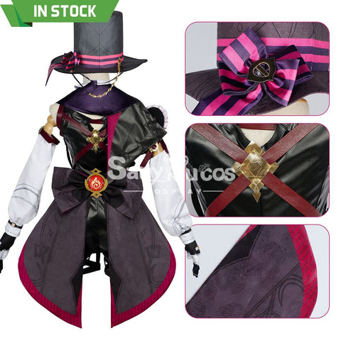 【In Stock】Game Genshin Impact Cosplay Lyney Costume Plus Size Costumes