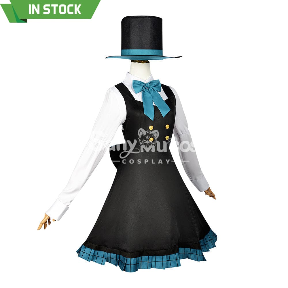 【In Stock】Game Genshin Impact Cosplay Lyney/Lynette Costume Kid Size Costumes