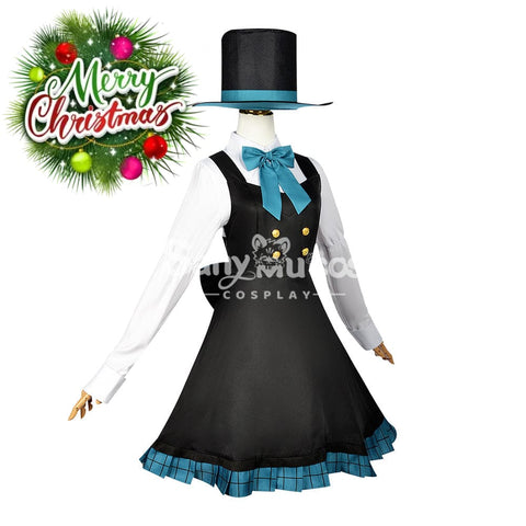 【In Stock】Game Genshin Impact Cosplay Lyney/Lynette Costume Kid Size Costumes