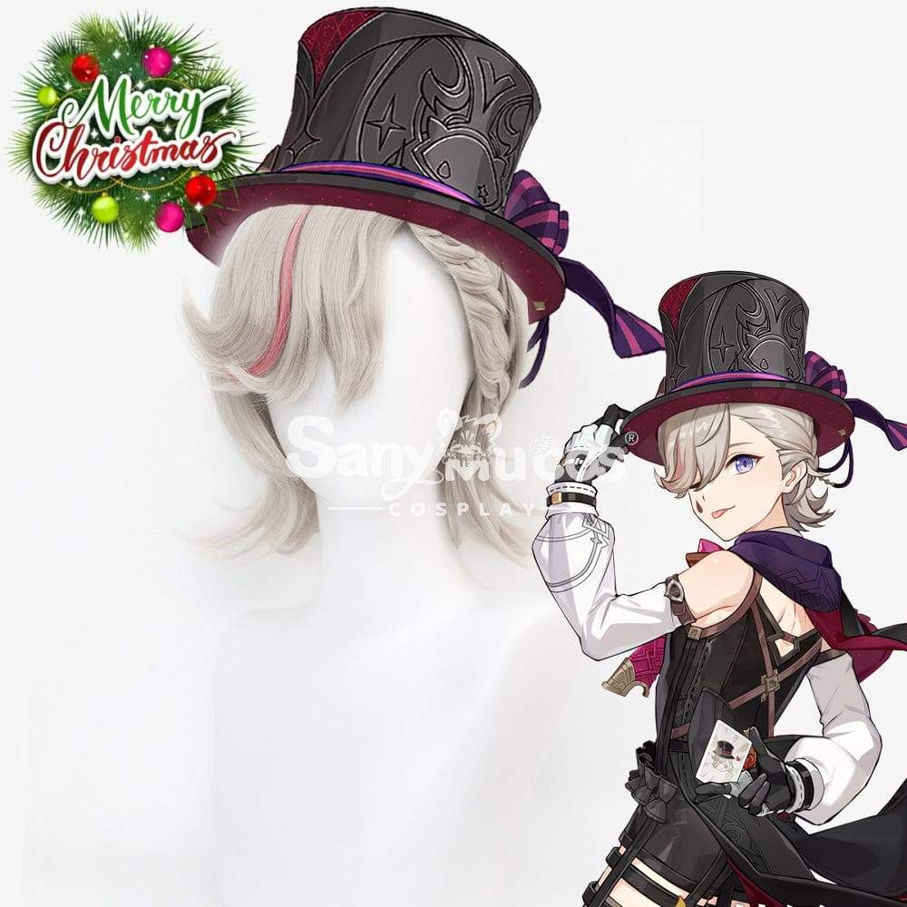 Game Genshin Impact Cosplay Lyney Wig Wigs