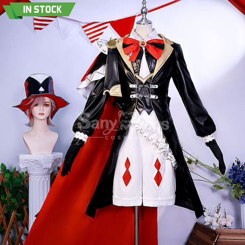 【In Stock】Game Genshin Impact Cosplay Lyney X Kfc Costume Plus Size Costumes