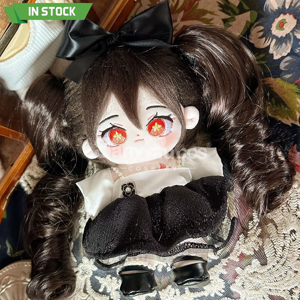 【In Stock】Game Genshin Impact Cosplay Maid Hu Tao Props Doll Dolls + Clothing(A) Prop