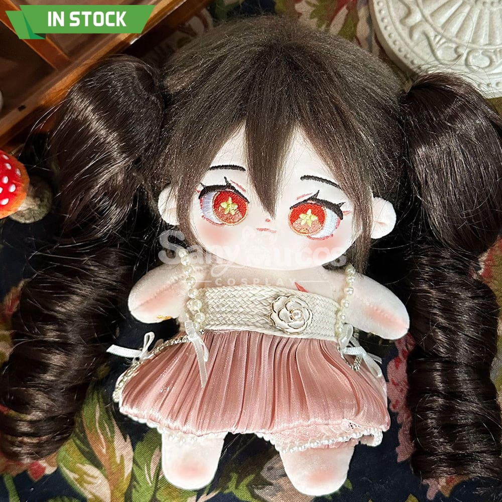 【In Stock】Game Genshin Impact Cosplay Maid Hu Tao Props Doll Dolls + Clothing(D) Prop