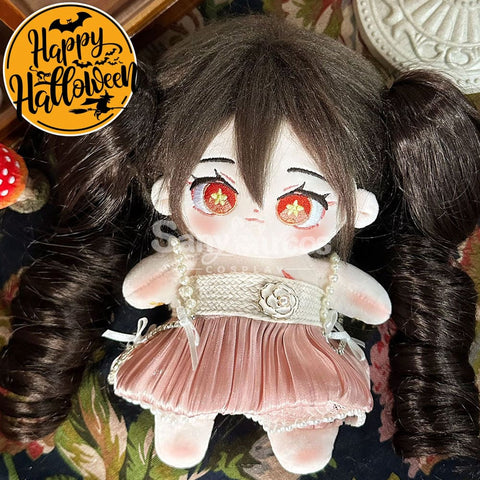 【In Stock】Game Genshin Impact Cosplay Maid Hu Tao Props Doll Dolls + Clothing(D) Prop