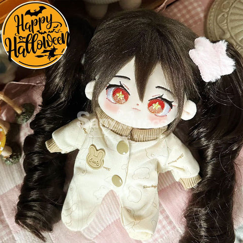 【In Stock】Game Genshin Impact Cosplay Maid Hu Tao Props Doll Dolls + Clothing(F) Prop