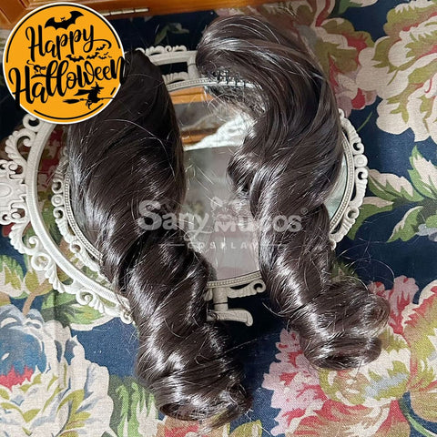 【In Stock】Game Genshin Impact Cosplay Maid Hu Tao Props Doll Wig Prop