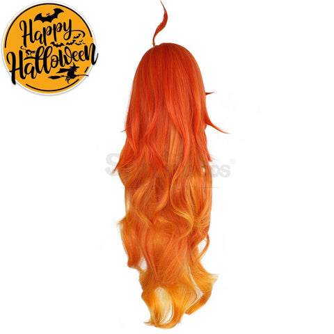 【In Stock】Game Genshin Impact Cosplay Mavuika Wig Wigs