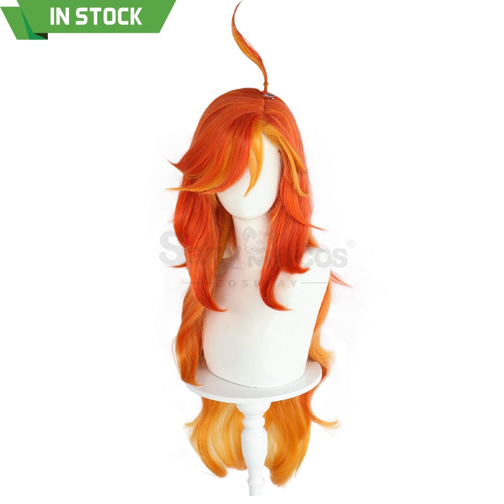 【In Stock】Game Genshin Impact Cosplay Mavuika Wig Wigs