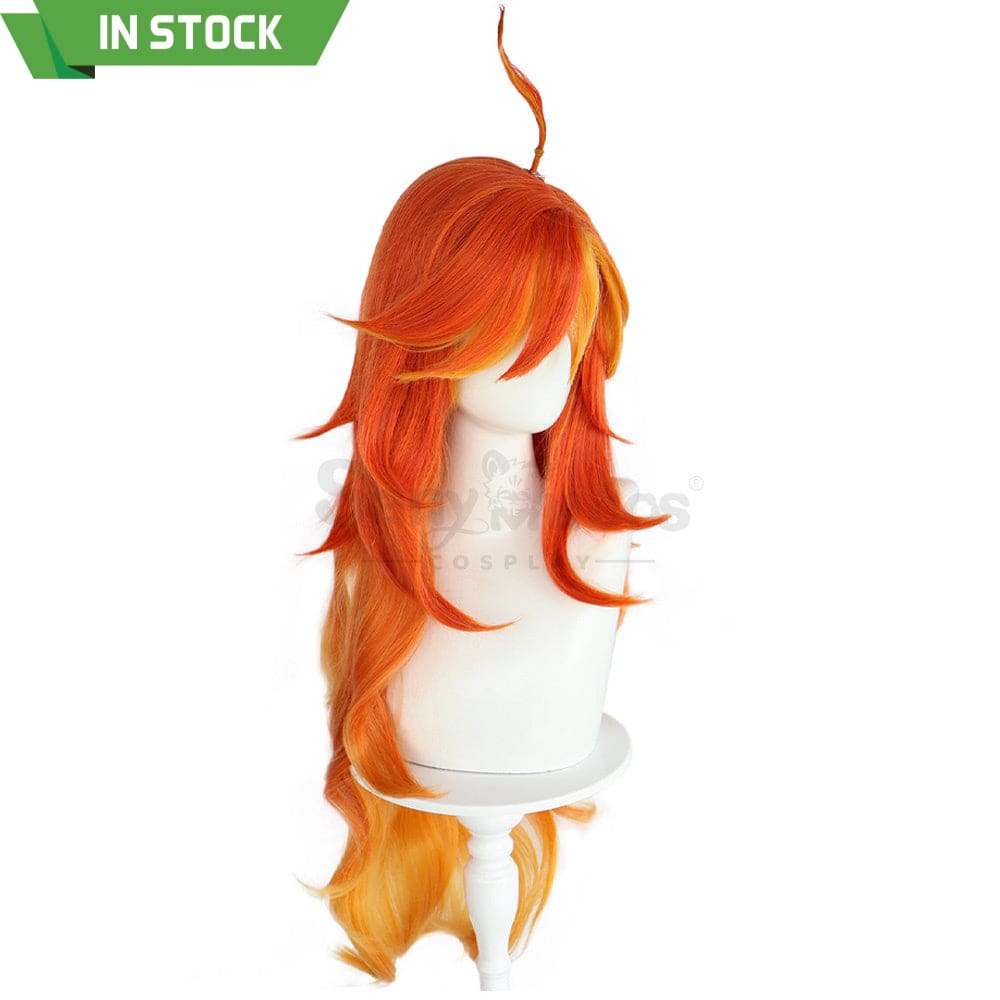 【In Stock】Game Genshin Impact Cosplay Mavuika Wig Wigs