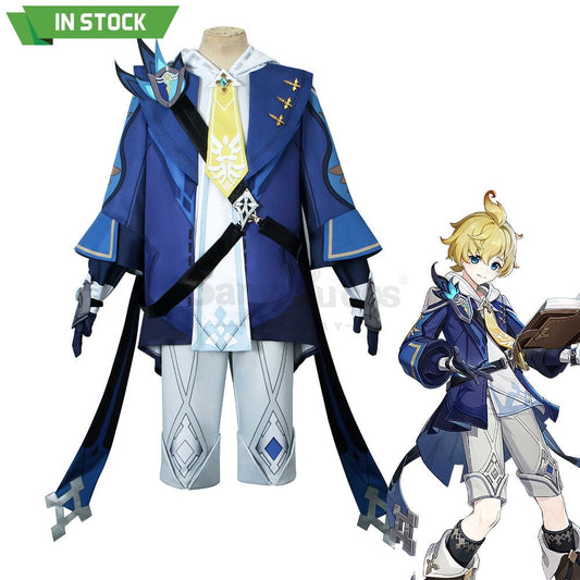 【In Stock】Game Genshin Impact Cosplay Mika Costume Plus Size Costumes 1000