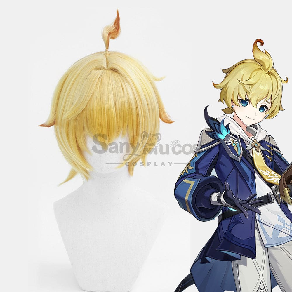 【In Stock】Game Genshin Impact Cosplay Mika Wig Wigs