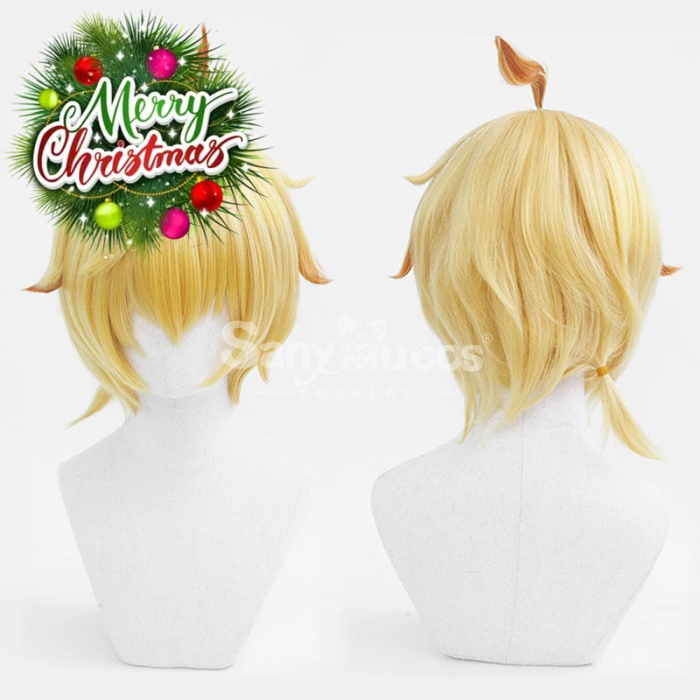 【In Stock】Game Genshin Impact Cosplay Mika Wig Wigs