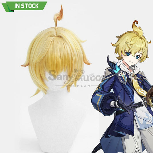 【In Stock】Game Genshin Impact Cosplay Mika Wig Wigs 1000