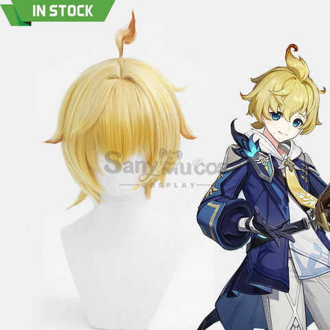 【In Stock】Game Genshin Impact Cosplay Mika Wig Wigs