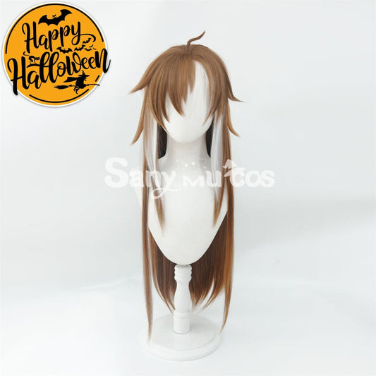Game Genshin Impact Gorou Cosplay Wig Short Brown Wig with Beast Ears 1000