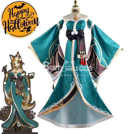 【In Stock】Game Genshin Impact Cosplay Miss Hina Costume Plus Size Costumes 1000