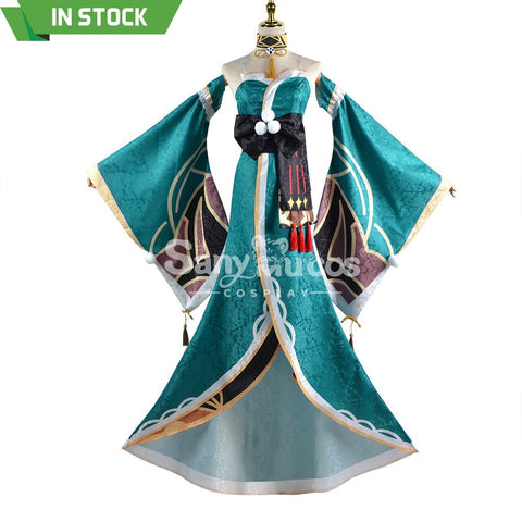 【In Stock】Game Genshin Impact Cosplay Miss Hina Costume Plus Size Costumes