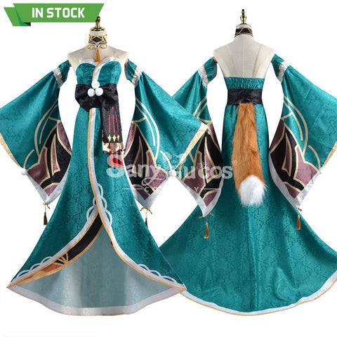 【In Stock】Game Genshin Impact Cosplay Miss Hina Costume Plus Size Costumes