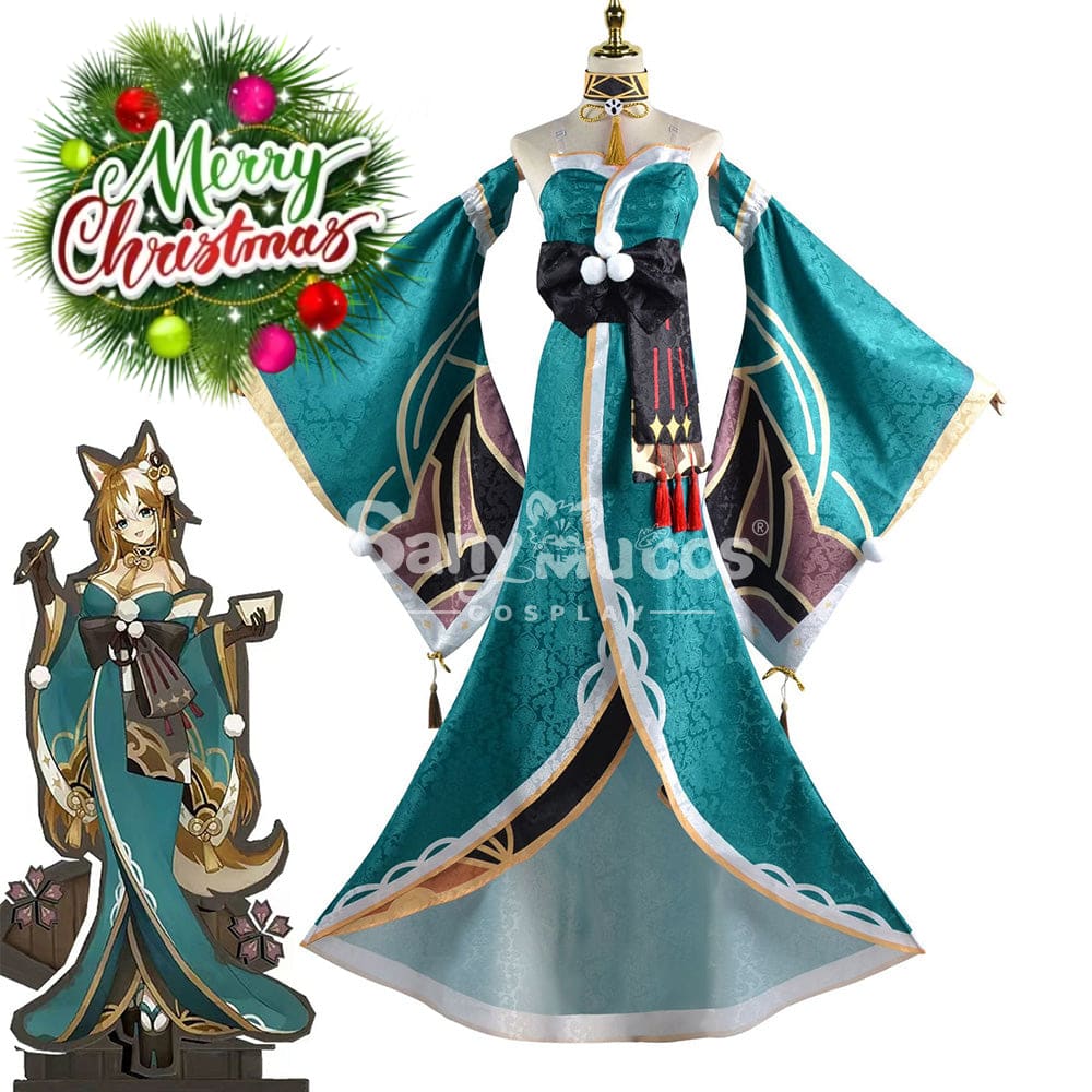 【In Stock】Game Genshin Impact Cosplay Miss Hina Costume Plus Size Costumes