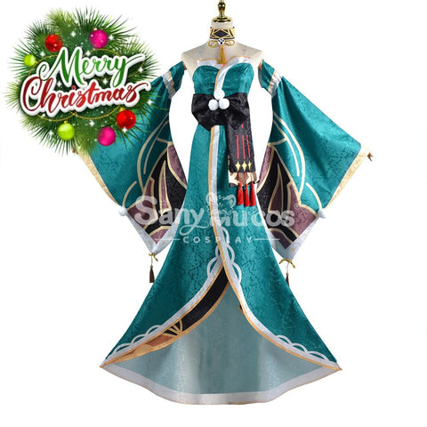 【In Stock】Game Genshin Impact Cosplay Miss Hina Costume Plus Size Costumes