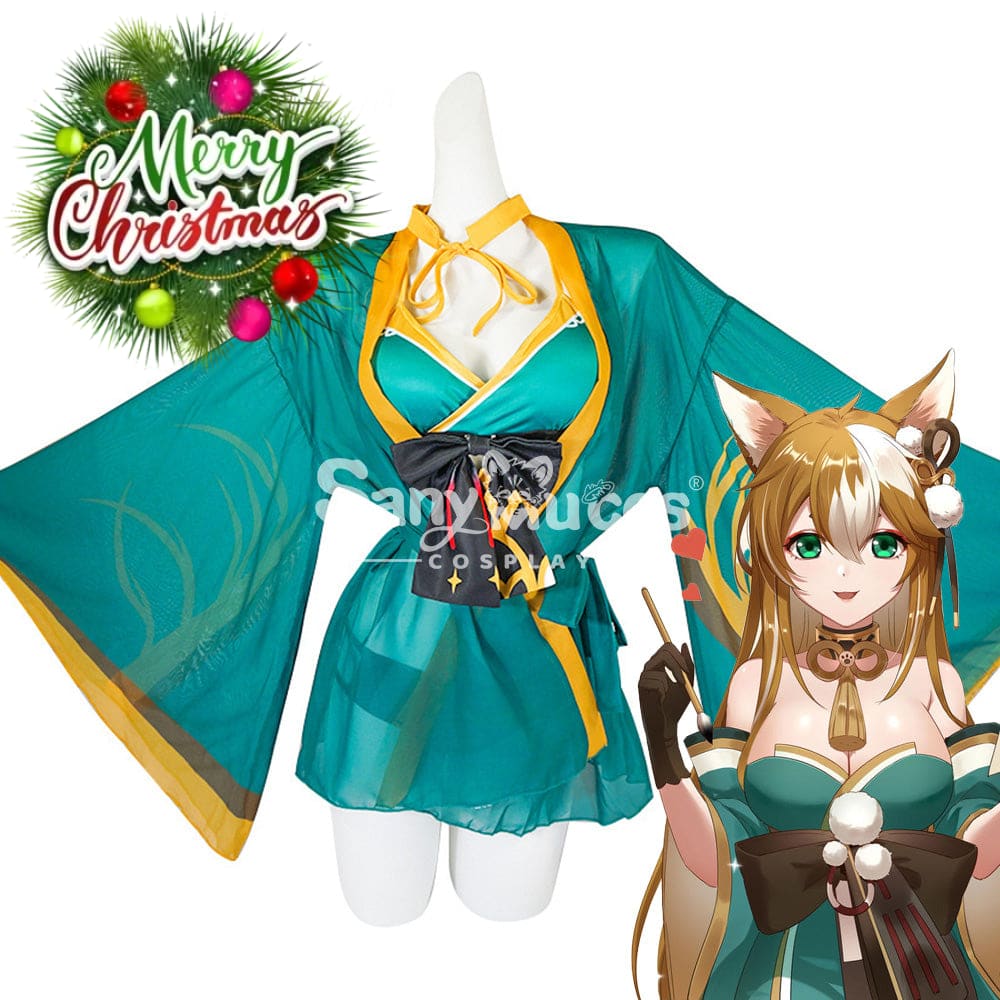 【In Stock】Game Genshin Impact Cosplay Miss Hina Swimdress Costume Costumes