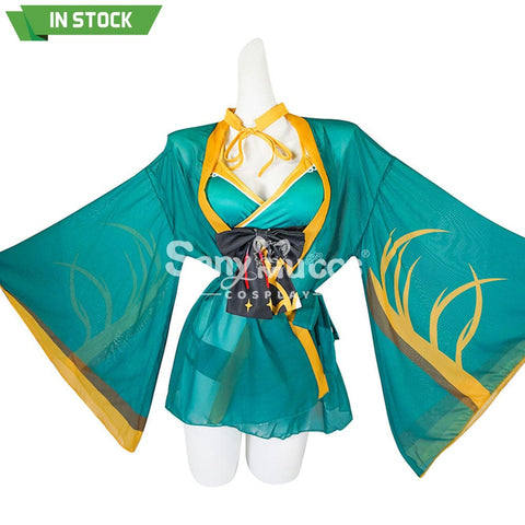 【In Stock】Game Genshin Impact Cosplay Miss Hina Swimdress Costume Costumes