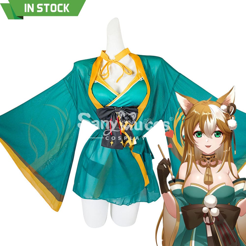 【In Stock】Game Genshin Impact Cosplay Miss Hina Swimdress Costume Costumes