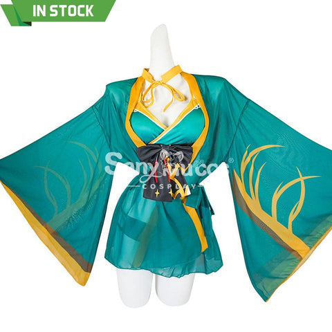 【In Stock】Game Genshin Impact Cosplay Miss Hina Swimdress Costume Costumes