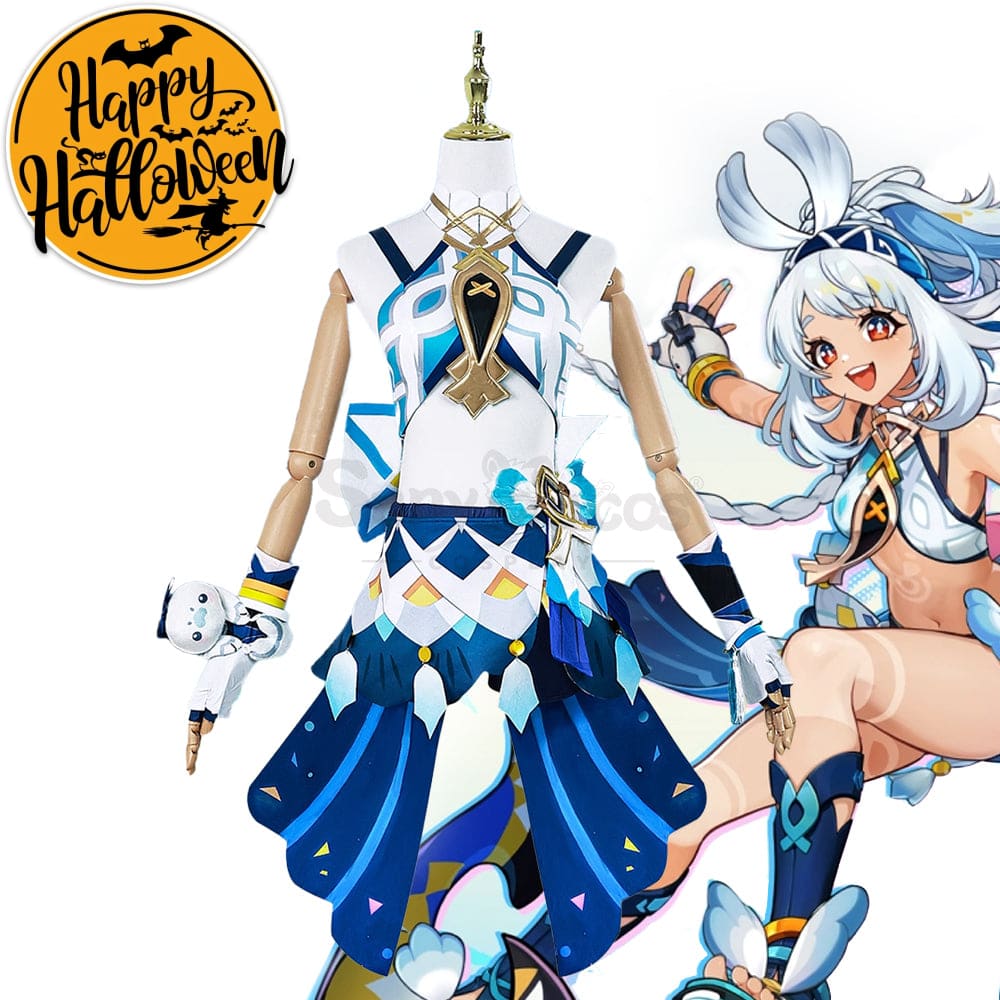 Game Genshin Impact Cosplay Mualani Costume Costumes