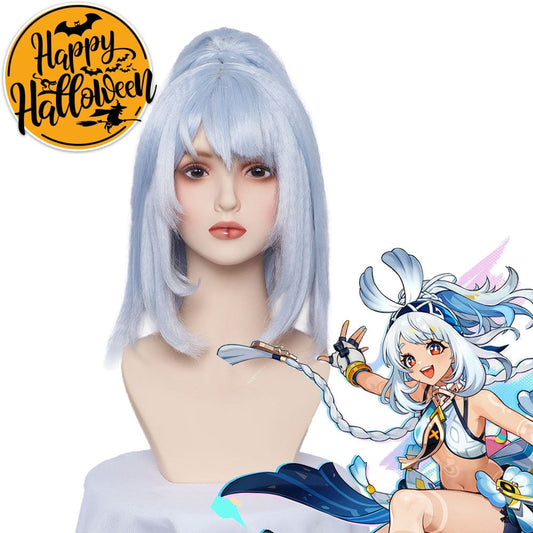 【In Stock】Game Genshin Impact Cosplay Mualani Wig Wigs 1000