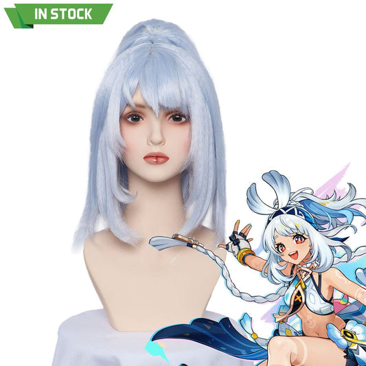 【In Stock】Game Genshin Impact Cosplay Mualani Wig Wigs 1000