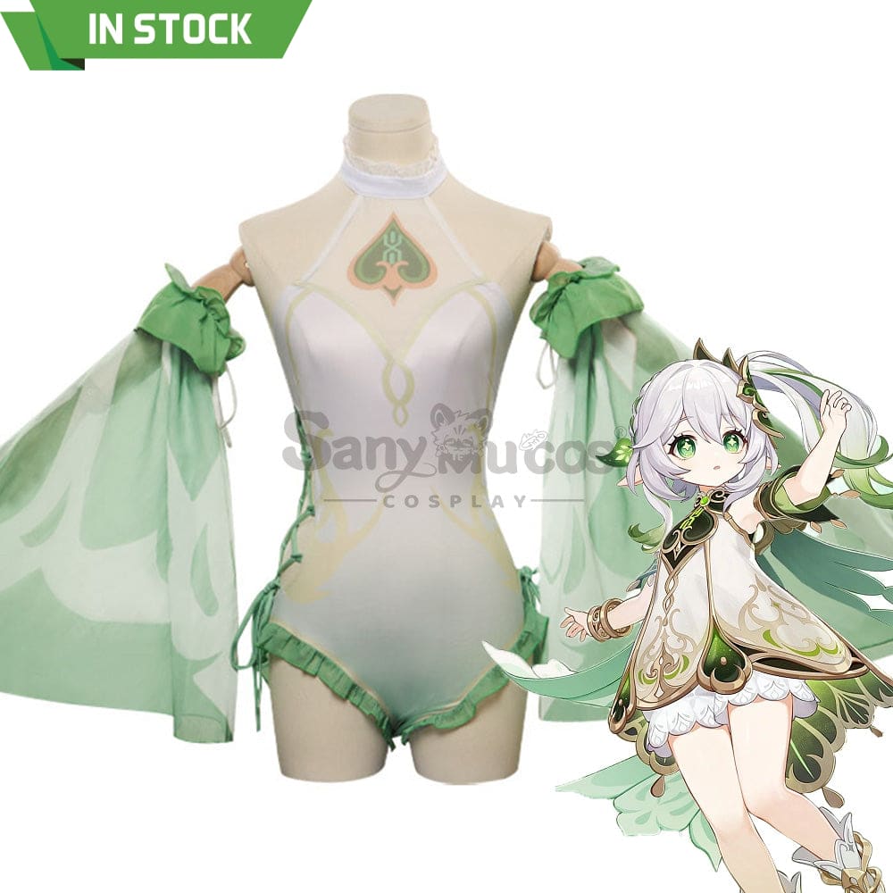 Game Genshin Impact Cosplay Nahida Swimsuit Costume Costumes
