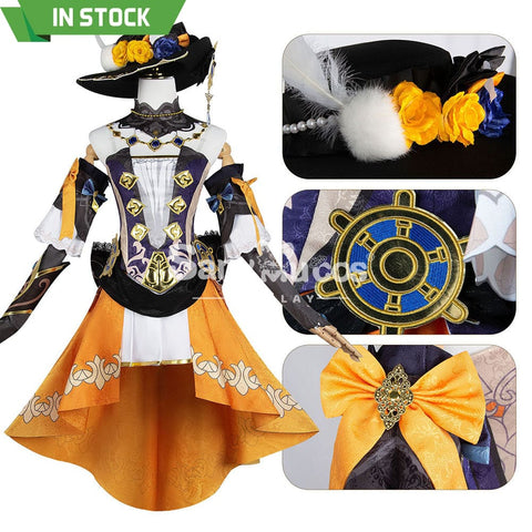 【In Stock】Game Genshin Impact Cosplay Navia Costume Plus Size Costumes