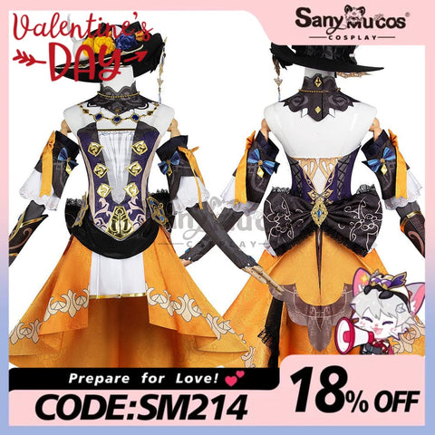 【In Stock】Game Genshin Impact Cosplay Navia Costume Plus Size Costumes