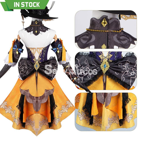 【In Stock】Game Genshin Impact Cosplay Navia Costume Plus Size Costumes