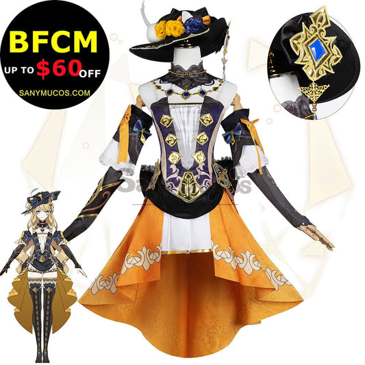 【In Stock】Game Genshin Impact Cosplay Navia Costume Plus Size Costumes 1000