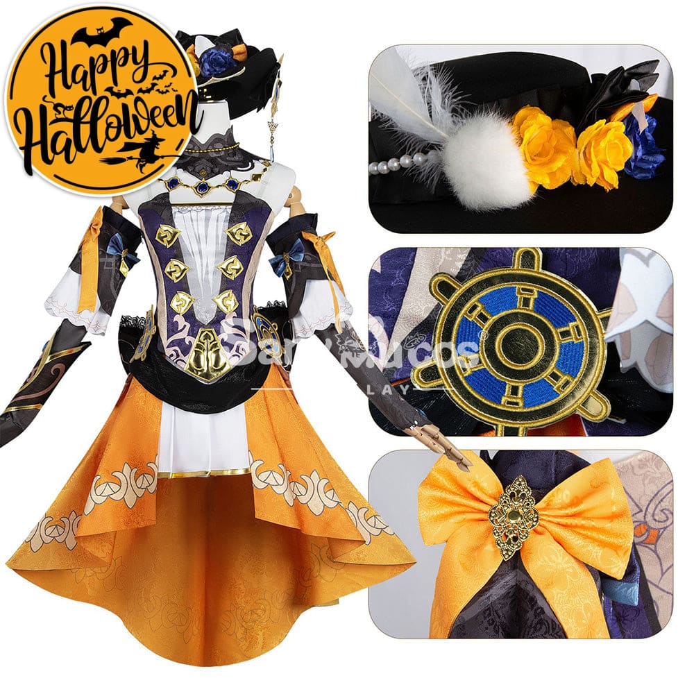 【In Stock】Game Genshin Impact Cosplay Navia Costume Plus Size Costumes