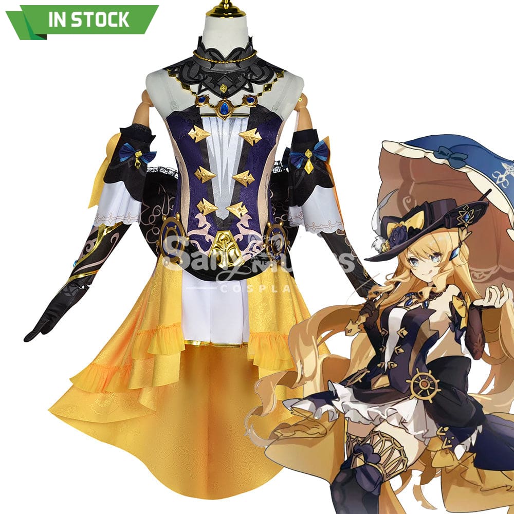 【In Stock】Game Genshin Impact Cosplay Navia Costume Plus Size Costumes