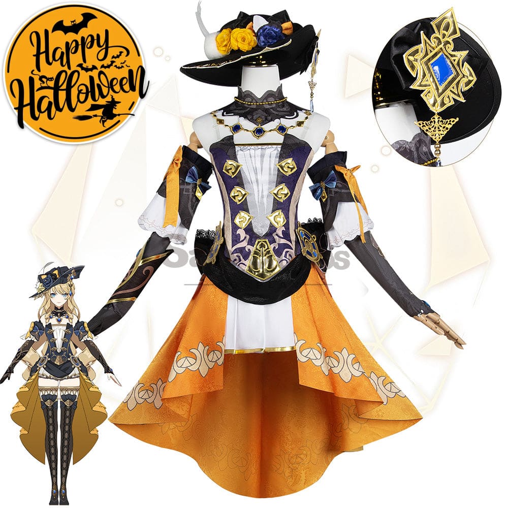 【In Stock】Game Genshin Impact Cosplay Navia Costume Plus Size Costumes