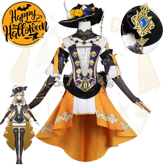 【In Stock】Game Genshin Impact Cosplay Navia Costume Plus Size Costumes 1000