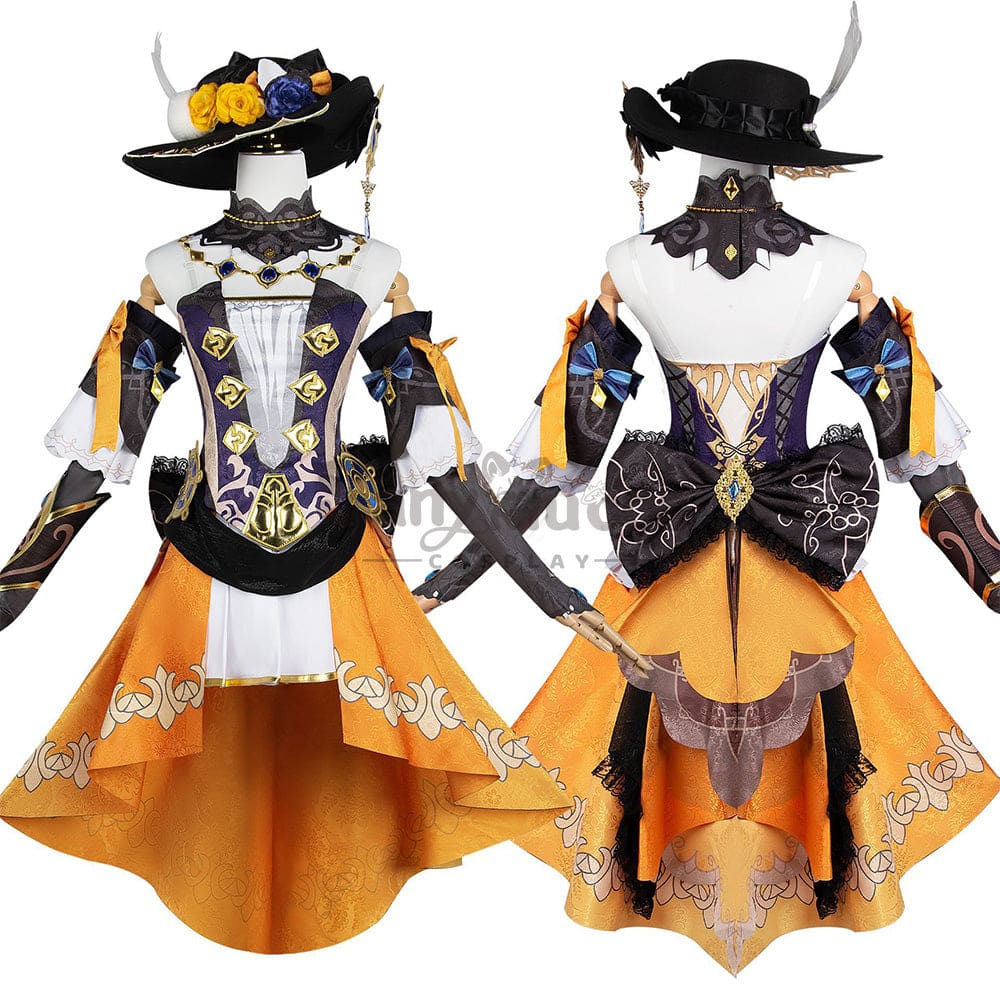 【In Stock】Game Genshin Impact Cosplay Navia Costume Plus Size Costumes