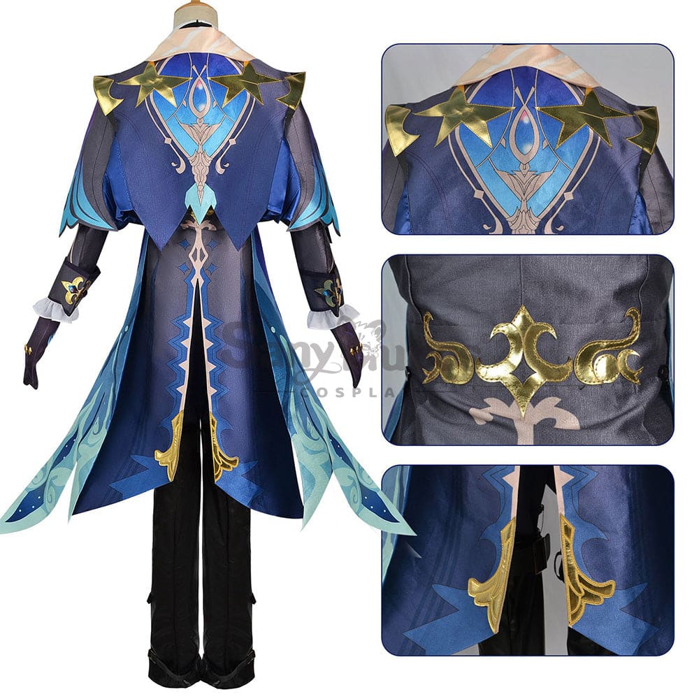 【In Stock】Game Genshin Impact Cosplay Neuvillette Costume Plus Size Costumes