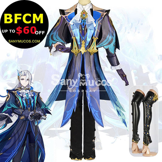 【In Stock】Game Genshin Impact Cosplay Neuvillette Costume Plus Size Costumes 1000