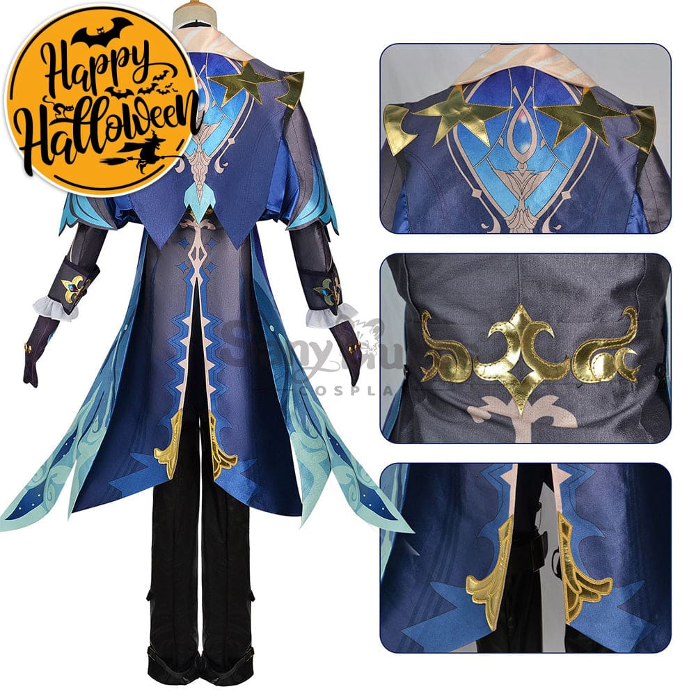 【In Stock】Game Genshin Impact Cosplay Neuvillette Costume Plus Size Costumes