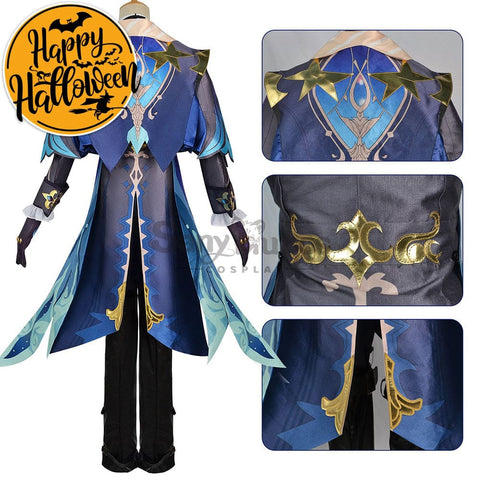 【In Stock】Game Genshin Impact Cosplay Neuvillette Costume Plus Size Costumes